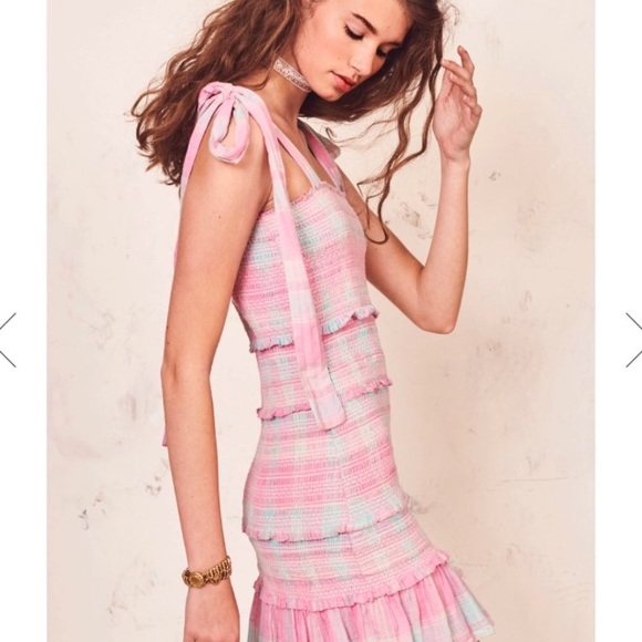 RARE LoveShackFandy Perfect Pretty Pink dress - Picture 2 of 8
